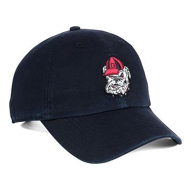 Men's '47 Black Georgia Bulldogs Vintage Clean Up Adjustable Hat