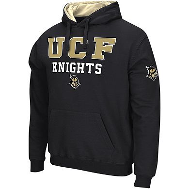 Men's Colosseum Black UCF Knights Sunrise Pullover Hoodie