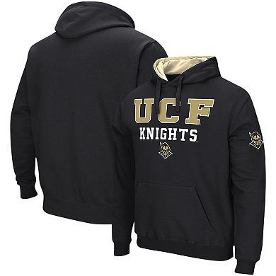 Men's Colosseum Black UCF Knights Sunrise Pullover Hoodie