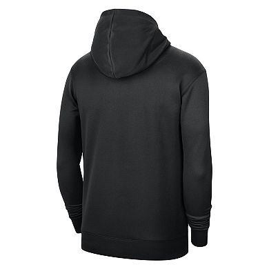 Unisex Nike Black Sacramento Kings 2023/24 Performance Spotlight On-Court Practice Pullover Hoodie