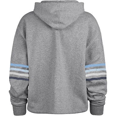 Women's '47 Heather Gray Tennessee Titans Upland Bennett Pullover Hoodie