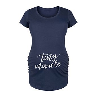 Maternity Tiny Miracle Graphic Tee