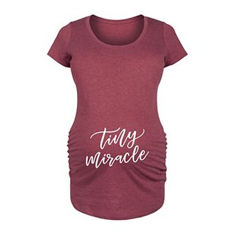 Maternity Tiny Miracle Graphic Tee