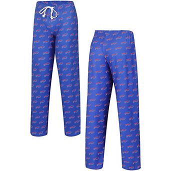 Women's Concepts Sport Royal Buffalo Bills Gauge Allover Print Sleep Pants