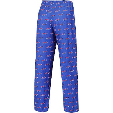 Women's Concepts Sport Royal Buffalo Bills Gauge Allover Print Sleep Pants