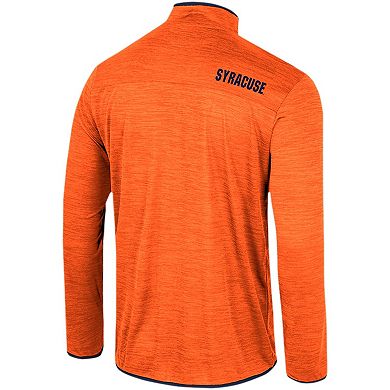 Men's Colosseum Orange Syracuse Orange Wright Quarter-Zip Windshirt