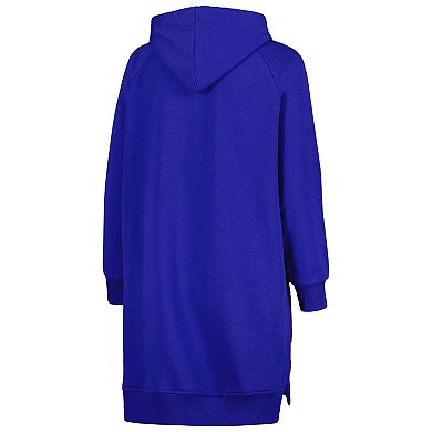 Women's Gameday Couture Royal Kentucky Wildcats Take a Knee Raglan Hooded Sweatshirt Dress