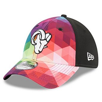 Men's New Era Pink Los Angeles Rams 2023 NFL Crucial Catch 39THIRTY Flex Hat
