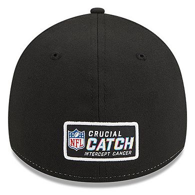 Men's New Era Pink Los Angeles Rams 2023 NFL Crucial Catch 39THIRTY Flex Hat