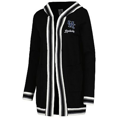 売れ筋商品|||ゲームデイ ニット&セーター アウター レディース Women's Black Kentucky Wildcats One More Round Tri-Blend Striped Cardigan Sweater Black GAMEDAY COUTURE Women's Gameday Couture Black Kentucky