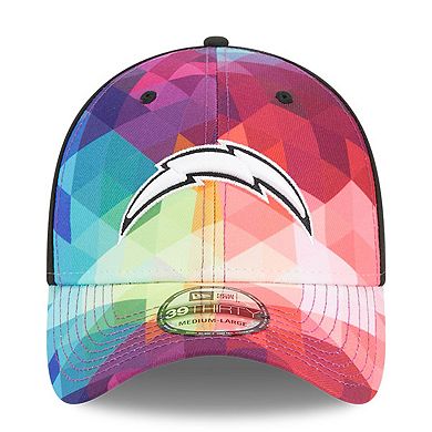 Men's New Era Pink Los Angeles Chargers 2023 NFL Crucial Catch 39THIRTY Flex Hat