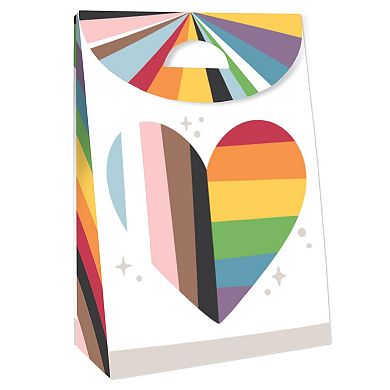 Big Dot Of Happiness So Many Ways To Be Human Pride Favor Party Goodie Boxes 12 Ct