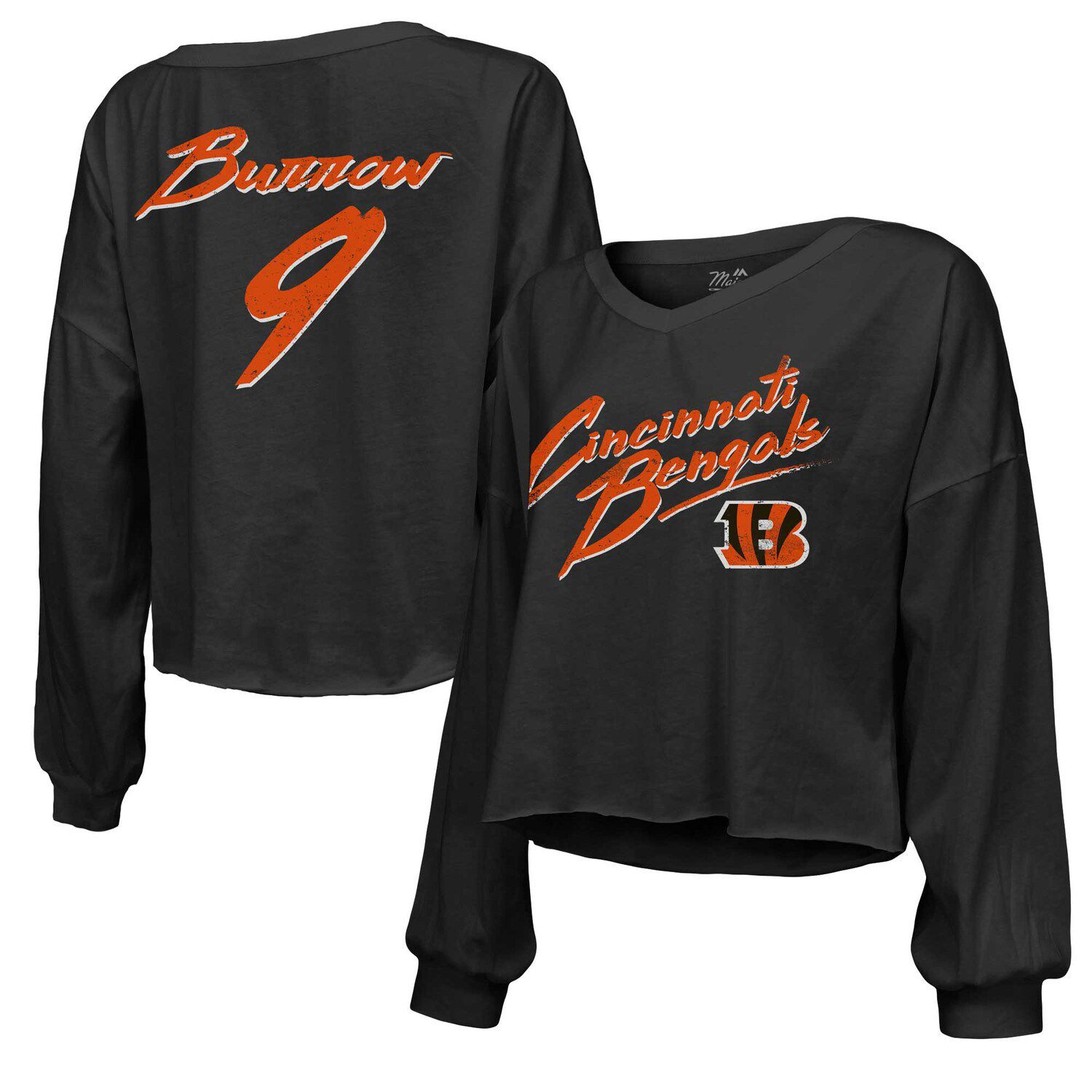 Joe Burrow Cincinnati Bengals Black T-Shirt – Gildan – Crew Neck – Sizes Youth To 4XL