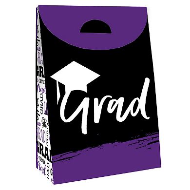 Big Dot Of Happiness Purple Grad Best Is Yet To Come Graduation Gift Party Goodie Boxes 12 Ct