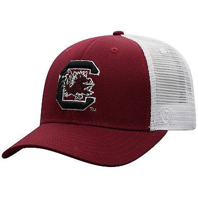 Men's Top of the World Garnet/White South Carolina Gamecocks Trucker ...