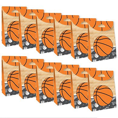 Big Dot Of Happiness Nothin’ But Net Basketball Baby Or Birthday Party Goodie Boxes 12 Ct