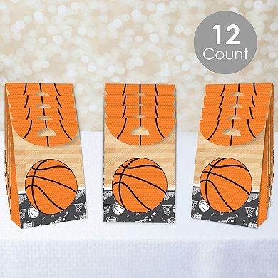 Big Dot Of Happiness Nothin’ But Net Basketball Baby Or Birthday Party Goodie Boxes 12 Ct