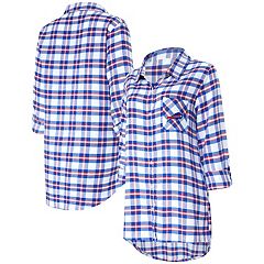 cheibear Women's Satin Button Down Long Sleeve Silky Boyfriend Nightshirt  Purple X-Small