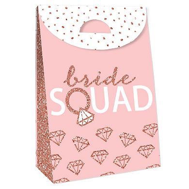 Big Dot Of Happiness Bride Squad Rose Gold Bridal Or Bachelorette Party Goodie Boxes 12 Ct