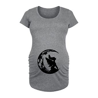 Maternity Moon Fairy Belly Graphic Tee