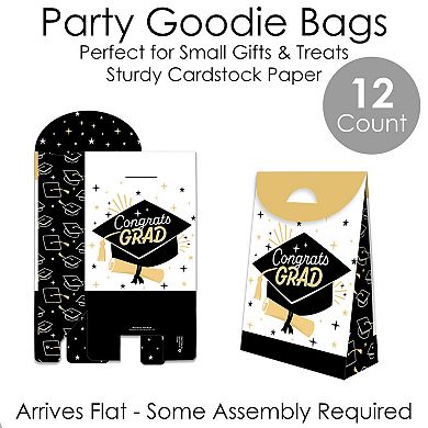 Big Dot Of Happiness Goodbye High School, Hello College Graduation Party Goodie Boxes 12 Ct