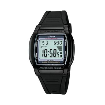 Casio Men's Digital Chronograph Watch - W201-1AV