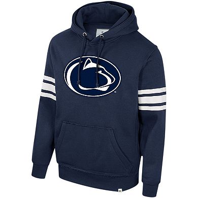 Men's Colosseum Navy Penn State Nittany Lions Saluting Pullover Hoodie