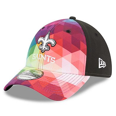Men's New Era  Pink New Orleans Saints 2023 NFL Crucial Catch 39THIRTY Flex Hat
