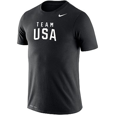 Men's Nike Black Team USA Legend Performance T-Shirt