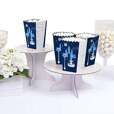Big Dot Of Happiness Fairy Tale Fantasy Royal Prince & Princess Favor Popcorn Boxes 12 Ct