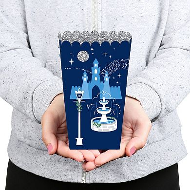 Big Dot Of Happiness Fairy Tale Fantasy Royal Prince & Princess Favor Popcorn Boxes 12 Ct