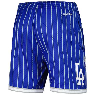 Men's Mitchell & Ness Royal Los Angeles Dodgers Cooperstown Collection City Collection Mesh Shorts
