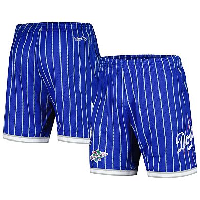 Men's Mitchell & Ness Royal Los Angeles Dodgers Cooperstown Collection City Collection Mesh Shorts