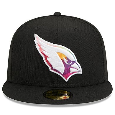 Men's New Era  Black Arizona Cardinals 2023 NFL Crucial Catch 59FIFTY Fitted Hat