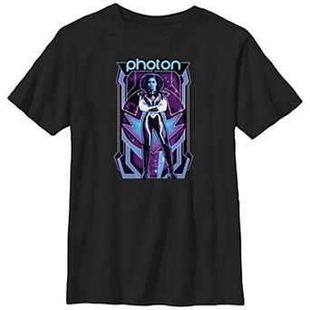 Boys Husky The Marvels Photon Portrait Graphic Tee