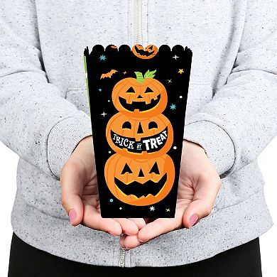 Big Dot Of Happiness Jack-o'-lantern Halloween Kids Halloween Party Favor Popcorn Boxes 12 Ct