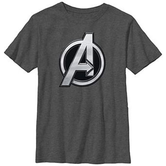 Boys 8-20 The Marvels Avengers Logo Graphic Tee