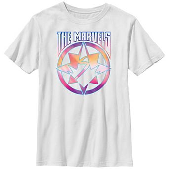 Boys 8-20 The Marvels Crest Graphic Tee