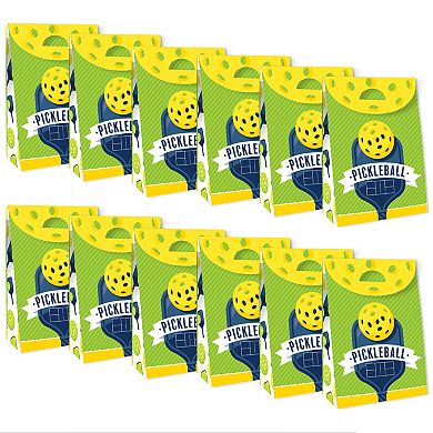 Big Dot Of Happiness Let’s Rally Pickleball Birthday Or Retirement Favor Goodie Boxes 12 Ct