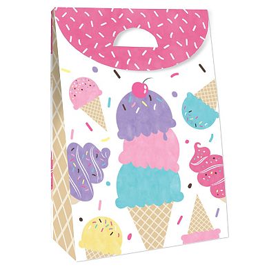 Big Dot Of Happiness Scoop Up The Fun - Ice Cream - Sprinkles Gift Party Goodie Boxes 12 Ct