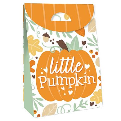 Big Dot Of Happiness Little Pumpkin Fall Birthday & Baby Shower Gift Party Goodie Boxes 12 Ct