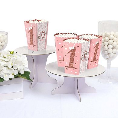 Big Dot Of Happiness 1st Birthday Little Miss Onederful Birthday Favor Popcorn Boxes 12 Ct