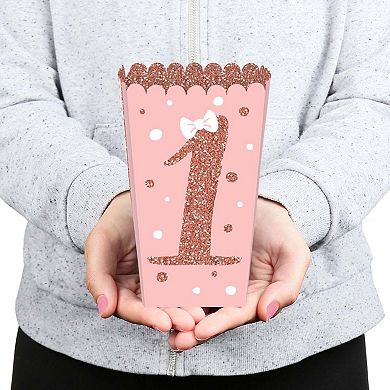 Big Dot Of Happiness 1st Birthday Little Miss Onederful Birthday Favor Popcorn Boxes 12 Ct