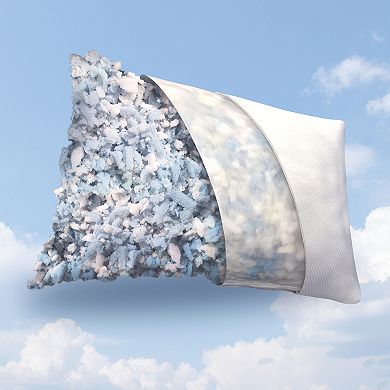 Serta 2-Pack Adjustable Comfort Gel Memory Foam Mini Cushion Pillow Set