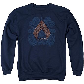 Aquaman Movie Aquaman Paisley Adult Crewneck Sweatshirt