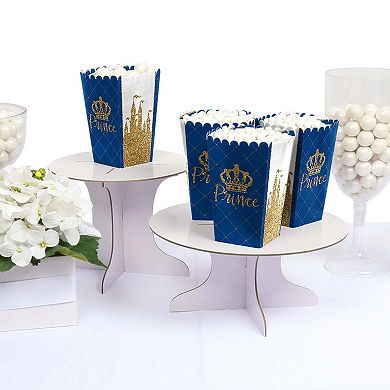 Big Dot Of Happiness Royal Prince Charming Baby Shower Or Birthday Favor Popcorn Boxes 12 Ct