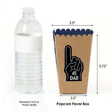 Big Dot Of Happiness My Dad Is Rad - Father's Day Party Favor Popcorn Treat Boxes - Set Of 12