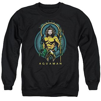 Aquaman Movie Aquaman Nouveau Adult Crewneck Sweatshirt