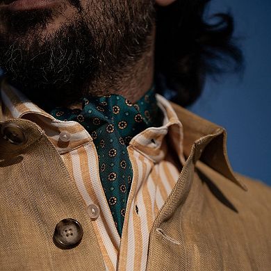 Siena - Silk Ascot Cravat Tie For Men