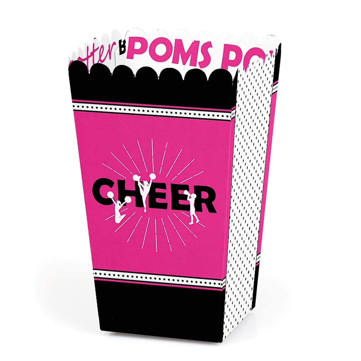 Big Dot Of Happiness We've Got Spirit - Cheerleading - Birthday Party Photo Booth Props Kit 20 Count
